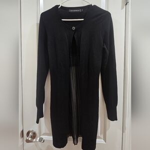 Simons Contemporiane Black Long Sleeve Cardigan